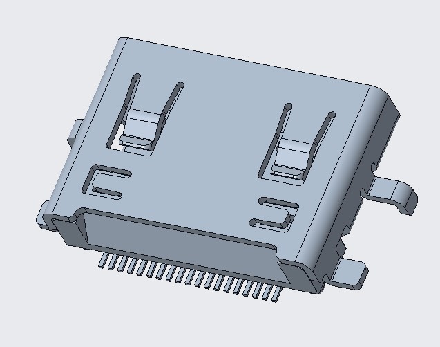 MINI HDMI( C TYPE ) 沉板0.8mm