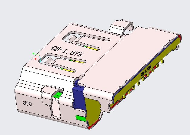 HDMI 2.1 AF RVS CH=-1.875 H1.40 L13.85 DIP