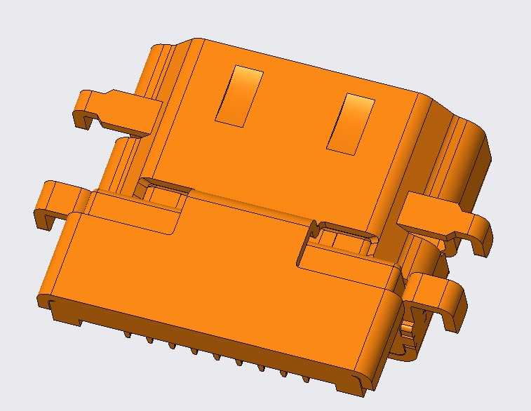 HDMI AF R/A DIP RVS TYPE 
CH=-1.62mm