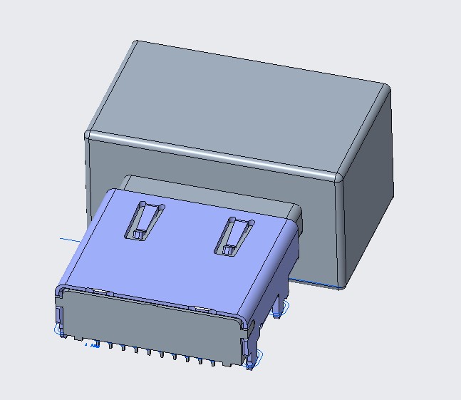 HDMI2.1 AF STD CH=2.2 H4.975 L12.34 DIP