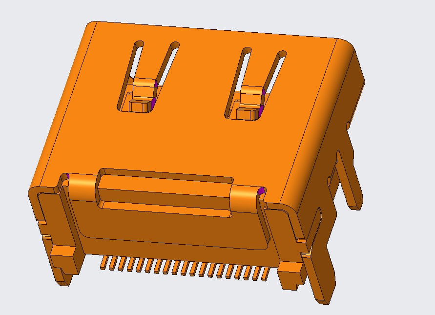 HDMI 2.1 A Type Receptacle SMT  Product