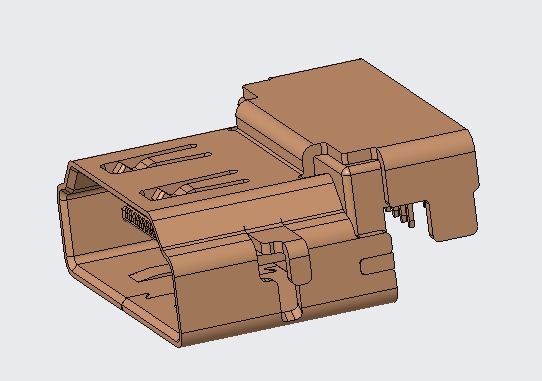 HDMI AF R/A DIP RVS TYPE CH=-0.92mm