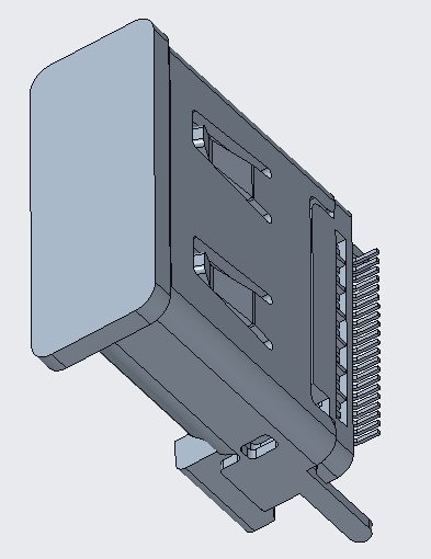 HDMI AF 19PIN SMT L=16.70（带吸取盖）