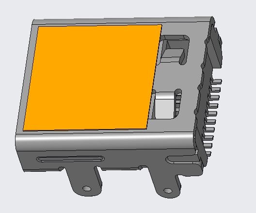 HDMI Type D 19Pin, 板上型CH=1.55 双排SMT