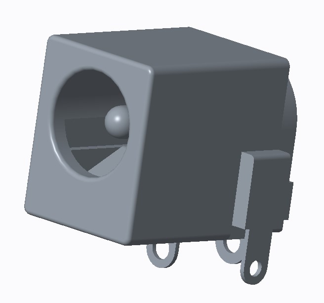 &phi;5.5 H11.5 卧式 DC POWER JACK