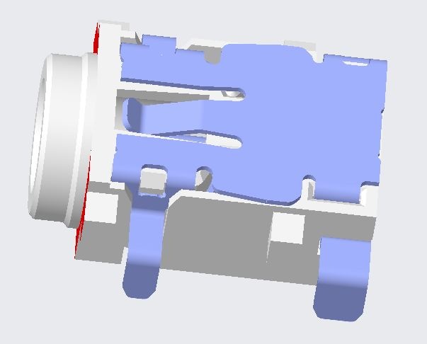 &Phi;3.00X0.50沉板式(CH=0.07) DC POWER JACK