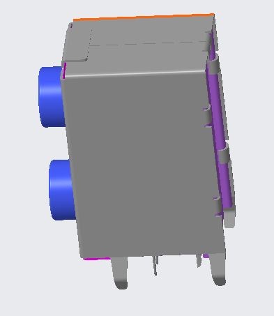 &Phi;3.50 3POLE X 2 AUDIO JACK