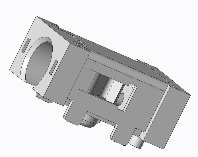 &phi;2.35 DC POWER  JACK