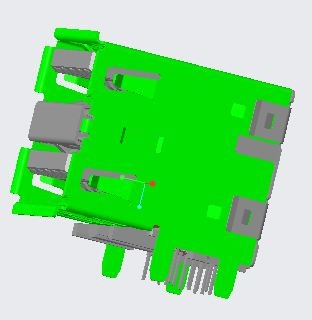 DUAL STACK USB 3.0  A TYPE RECEPTACLE STD RA DIP C/H=8.38mm