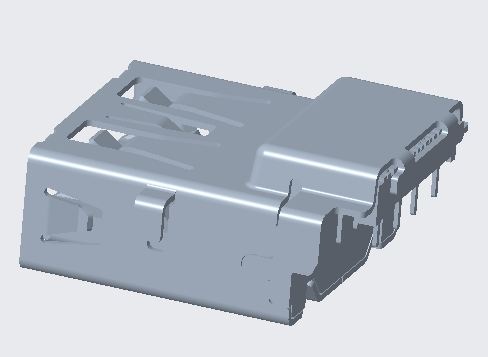 USB 3.1 AF RVS CH=-2.05 H2.76 L=16.37 Gen2