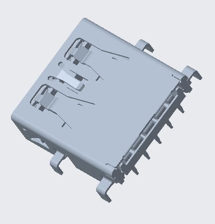 USB3.2 GEN2(10G) AF R/A 
Type  CH=0.10MM