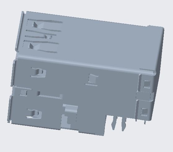双层USB 3.0 AF DIP CH2.80
