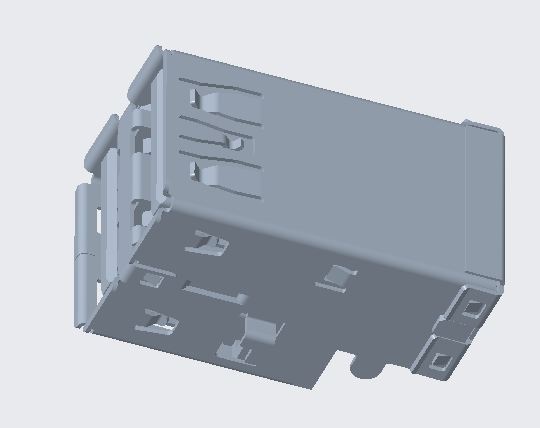 双层 USB 3.1 Gen2 AF DIP CH2.80 DIP1.5