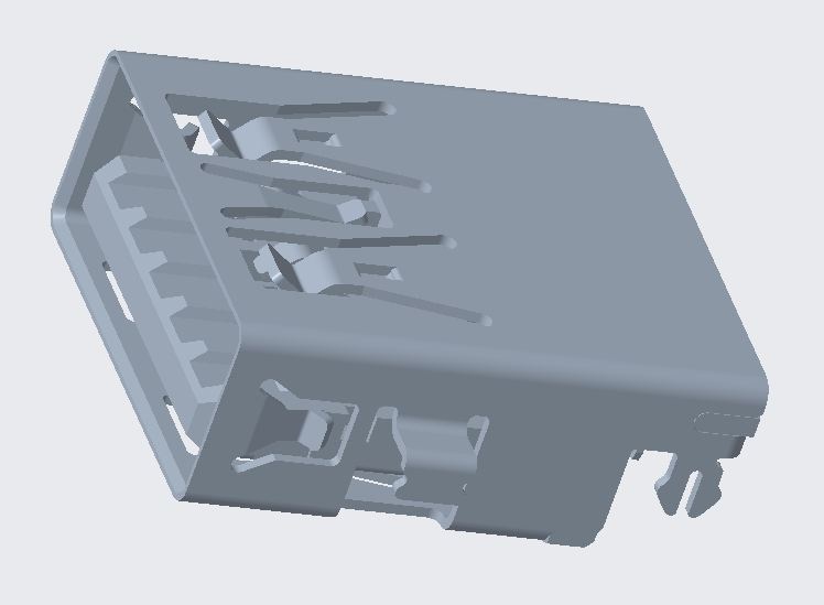USB3.0 AF RVS CL-0.20mm L15.00mm DIP