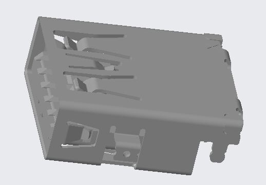 USB3.0 AF RVS CH=-0.3 H2.56 L15.6 DIP