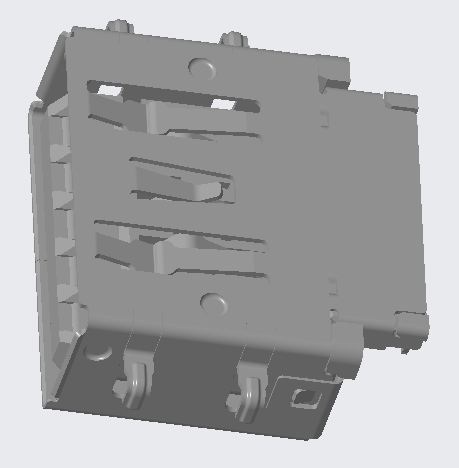 USB3.1 AF RVS CH=-1.04 H1.62 L12.25 DIP Gen2(10Gbps)