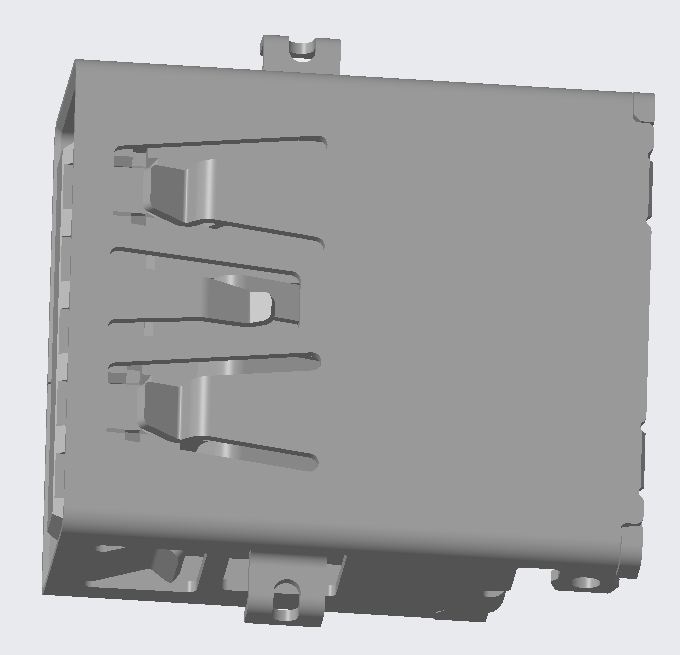 USB 3.0 AF RVS CH=-1.20 
H1.66 L=15.10mm DIP