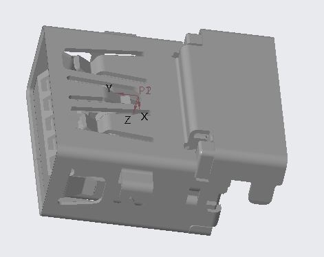 USB3.1 AF RVS CH=-1.54MM H6.92 L14.65 DIP