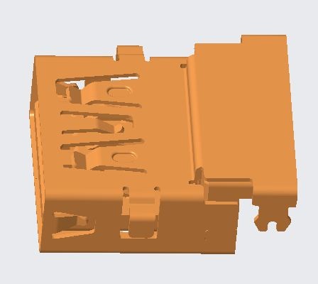 USB3.1 GEN2 A/FDIP RVS 
PRODUCT CH=-2.0mm