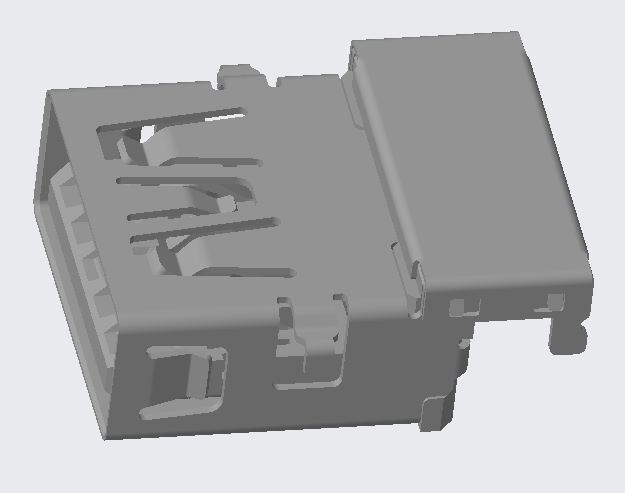 USB3.0 AF RVS S-2.05mm L16.9mm