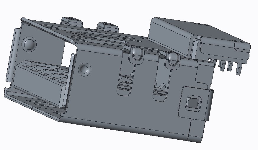 USB3.1 AF RVS CH=-2.76 H1.33 L12.24 DIP
Gen2(10Gbps)