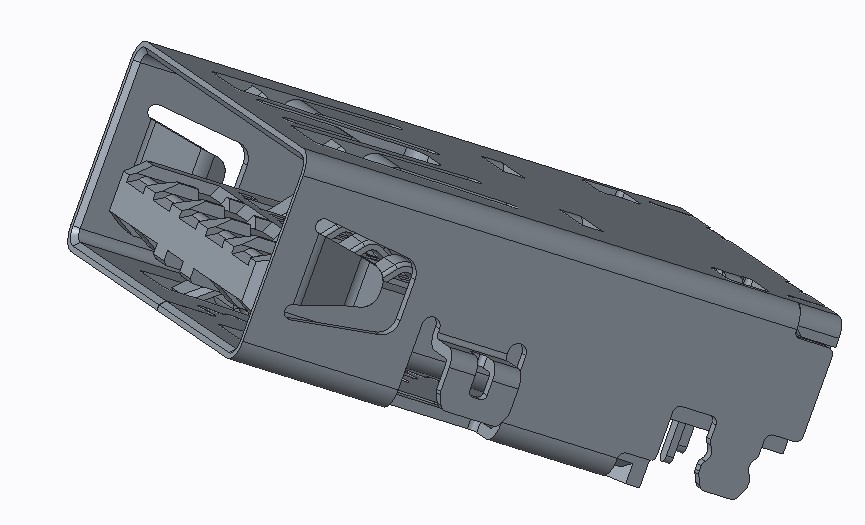 USB 3.1 AF RVS CH=1.0 H-3.86 L=15.50 DIP
Gen2(10Gbps）
