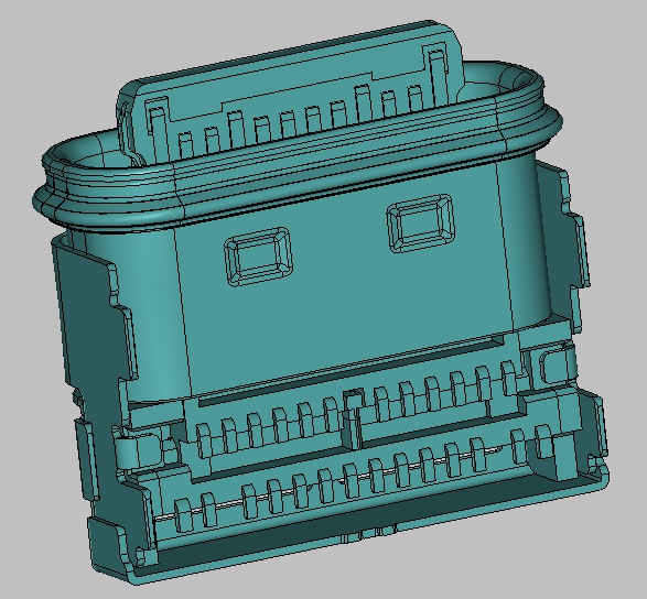 TYPE C/F 24PIN 防水IP68 板上型 双贴 SMT 舌片外露L=1.15mm