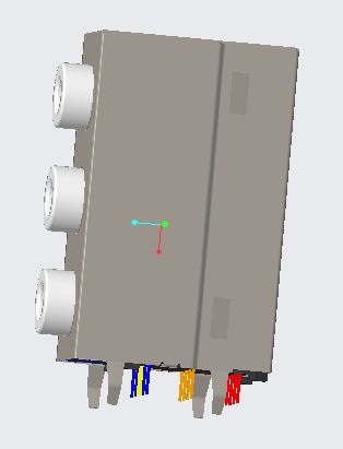 &Phi;3.50 3POLE X 3 AUDIO JACK 无柱