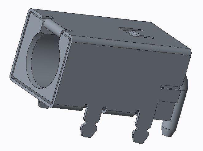 &phi;4.0板上型 DC POWER JACK