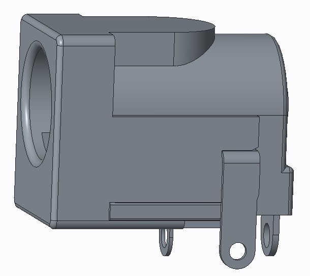 &phi;5.50 H11.0式 DC POWER JACK