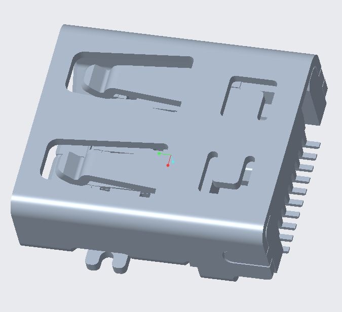 HDMI TYPE D FEMALE SMT TYPE