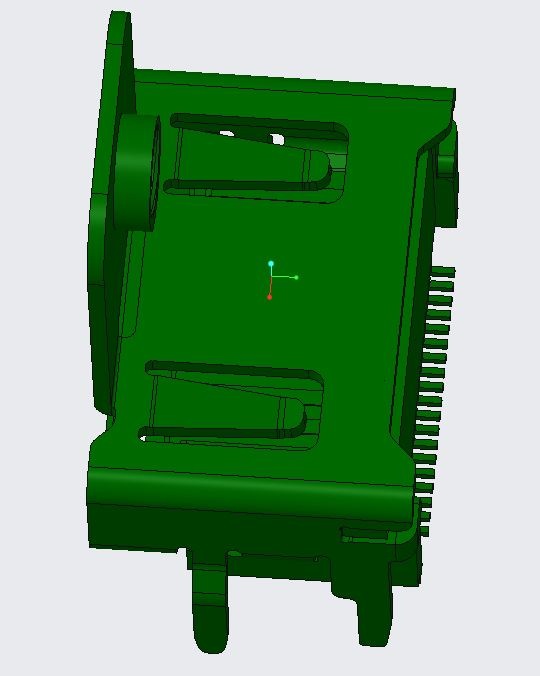 HDMI短体铜壳镀镍 螺孔高12.3 两K脚两直脚端子半金亮锡1u"