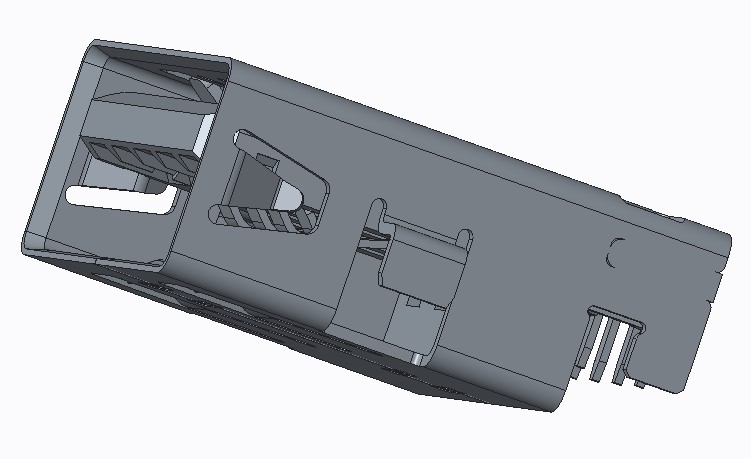 USB3.1 GEN2 AF R/A Type CH=0.11MM