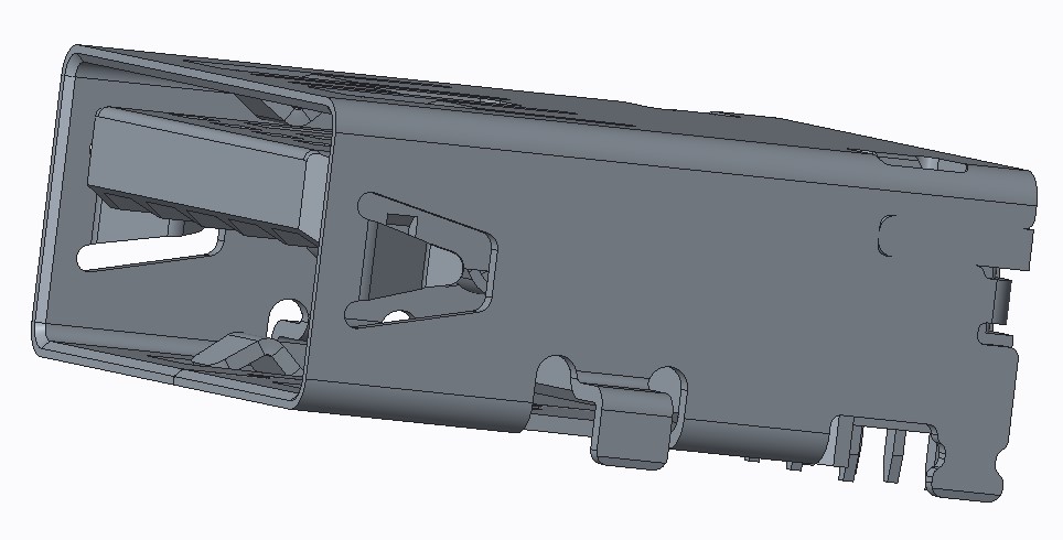USB3.0 Rece.A Type 90&deg; DIP Type CH=2.10MM
