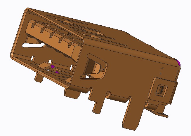 USB3.1 GEN2 A/F 8P SMT TYPE
CH=3.4mm
