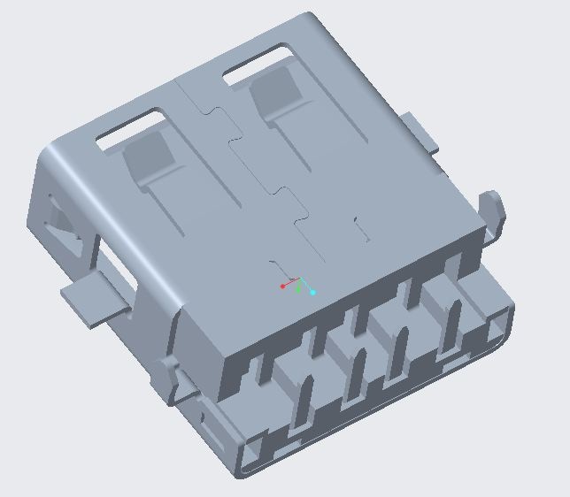 USB 2.0 H2.76 端子脚长0.9