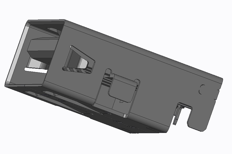 USB2.0 AF R/A DIP TYPE 
C/H=0.30mm