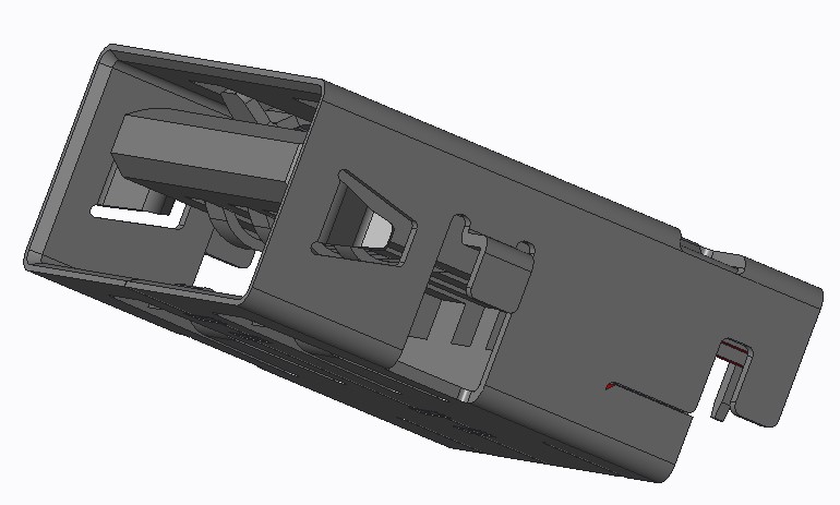 USB2.0 AF R/A DIP TYPE CH=-0.5