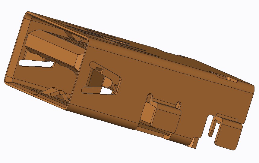 USB3.0 AF R/A DIP Type CH=0.65