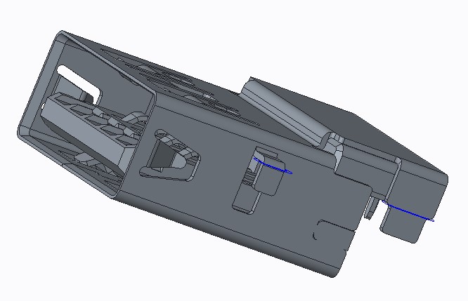 USB3.0 Rece.A Type 90&deg;DIP Type Product CH=-1.54MM