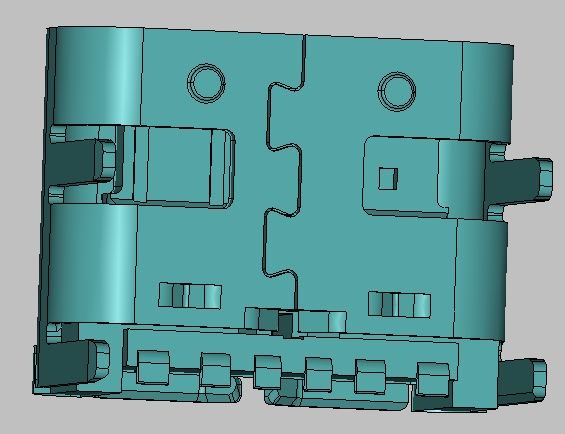 USB CF TYPE 6PIN (L=6.9mm)