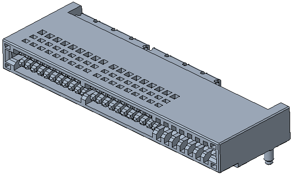 POWER CONN DIP 90&deg; 72P+14S