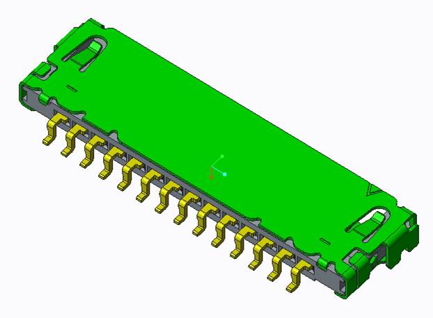 DF19 1.0mm Pitch 90度 SMT WAFER