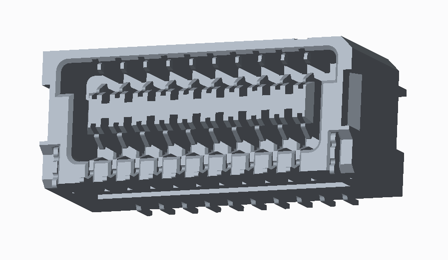 1.00m PITCH 90&deg; 双排 WAFER
