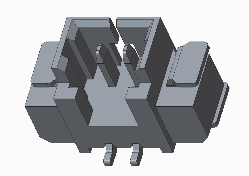 MOLEX1.25mm Pitch 180度 SMT WAFER