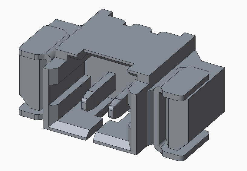 MOLEX1.25mm Pitch 90度 SMT WAFER