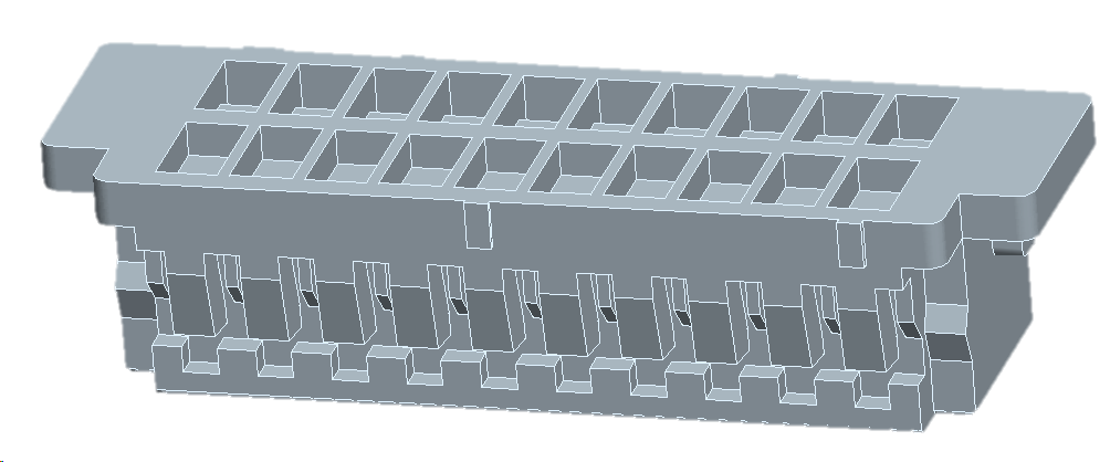 1.25线对板连接器