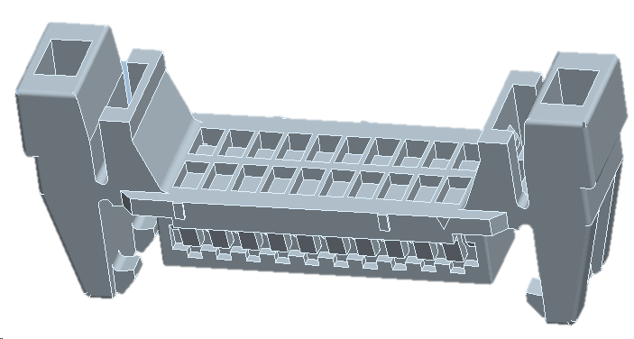 1.25线对板连接器