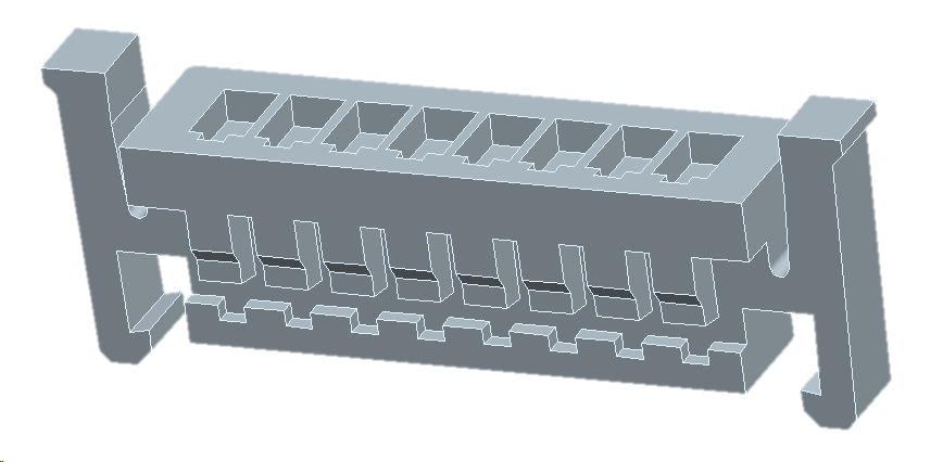 1.25线对板连接器