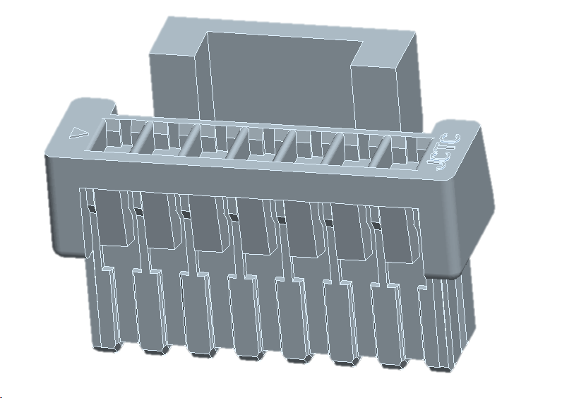 1.25线对板连接器